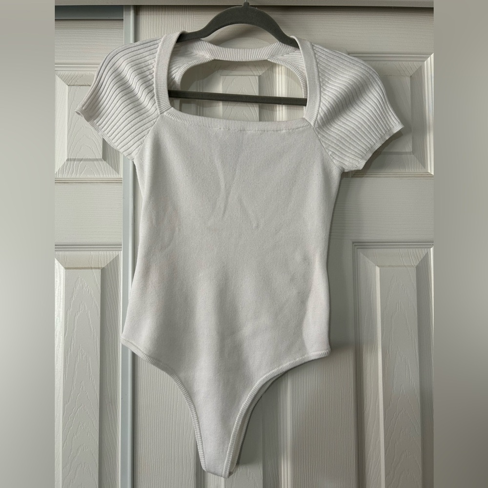 Forever 21 White Bodysuit